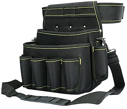 SSDH Bracelet Magnétique Bracelet Magnétique Pour Hommes Outils Gadgets Pour Hommes Ceinture d'Outils Pochette d'Outils Ajustable Multi-Poches Outil De Travail Organisateur De Rangement d'Outils
