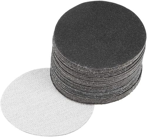 TA-VIGOR 30 discos de lija de grano 180 en húmedo y seco, papel de lija electrostático de carburo de silicio para plantar arena de 3 pulgadas