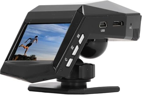 DashCam Avant Arrière, 10MP HD NightVision Double Caméra de Tableau de Bord Prenant en L'enregistrement en Boucle, Console Centrale Parfum DashCam, Caméscope Enregistreur