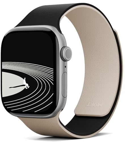 MOFT Snap Duo Watch Bands Compatible with Apple Watch, Quick Magnetic Wear, Duo-Color Design & Soft Silicone, iWatch Bands for Ultra 3/2/1, Series 11/10/9/8/7/SE/6/5/4/3/2/1, 38/40/41/42/44/45/46/49mm