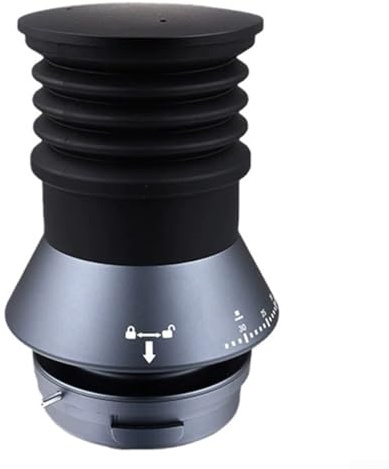 Entonnoir monodose en alliage d'aluminium pour moulins à café Barsetto BEA01, BEA02 et BEA02S avec joint en silicone et design de nettoyage par soufflage
