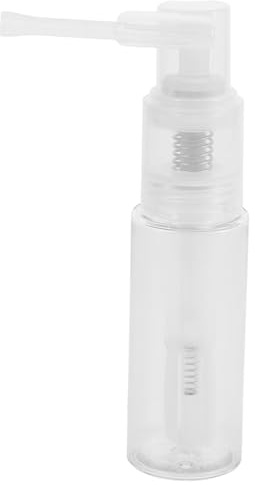 PLAFOPE 50ml Refillable Plastic Powder Spray Bottle Portable Body Powder Puff Duster Spray Bottle for Hair Fibers and Barber Use in Travel and Personal Care