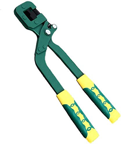 Crimpatrice Per Chiglia A Una Mano, Utensile Manuale Per Cartongesso Con Punzonatura In Metallo Con Impugnatura Antiscivolo In PPR Per Utensili Per Rivettatura Con Punzonatura In Metallo-a