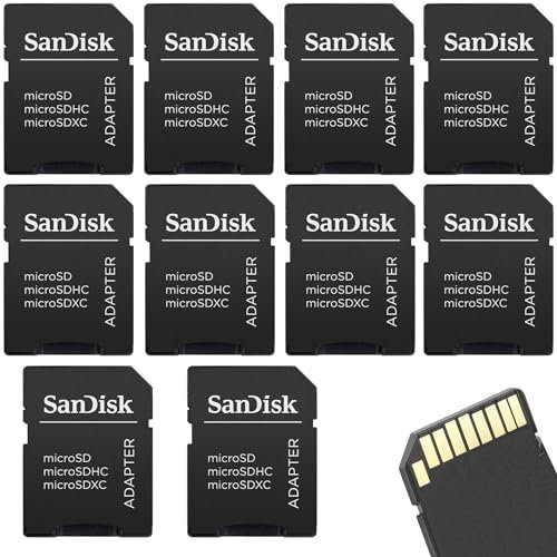 MicroSD Micro SD to SD HC SDHC Memory Card Adapter Reader - NEW (1)