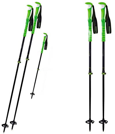 Komperdell Carbon C.7 Ascent Stöcke, Green, 110-140cm