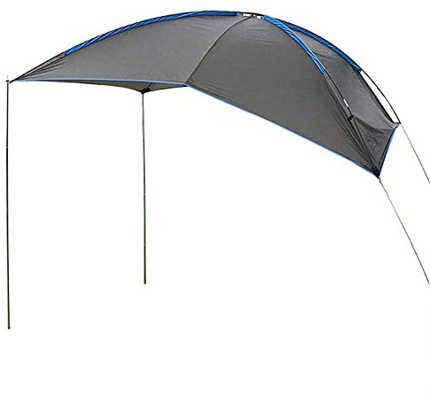 Toldo para automóvil Toldo Lateral para automóvil Techo Impermeable para automóvil Refugio para el Sol Auto Camper Van Remolque Carpa Techo para SUV Minivan Hatchback Camping Viajes al Aire