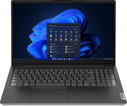 Lenovo (FullHD 15,6 Zoll Ordinateur Portable (Intel Core i3 1215U, 6 cœurs, 4.40 GHz, 16Go DDR4, 512 Go SSD, Intel UHD, HDMI, BT, USB 3.0, Webcam, WLAN, Windows 11, Clavier AZERTY [français]) - 7428