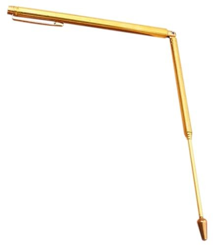 jojofuny Baguette De Sourcier En Cuivre Rétractable, Outil Portable De Radiesthésie Pour Détection D'eau Et Chasse Aux Trésors, Baguette Spirituelle Légère Pour Usage Domestique
