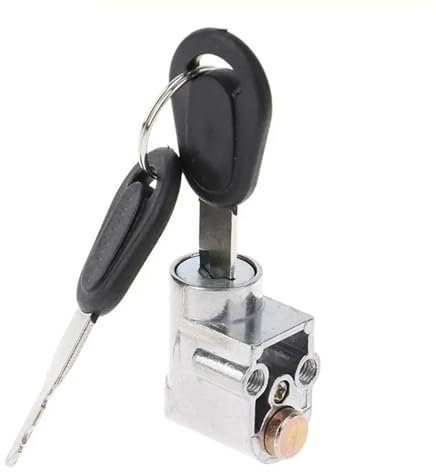 Blocchetto Accensione 1pc Blocco Accensione Batteria Pacchetto Di Sicurezza Blocco Scatola + 2 Chiavi Per Moto Bici Elettrica Scooter E-bike Interruttore Accensione
