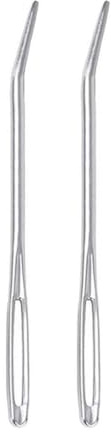 Xchon Nähnadel-Set mit großem Öhr, Sticknadel, gebogene Nadel, Garn, Stopfnadel für Wolle, Nähen, Stricken, Häkeln