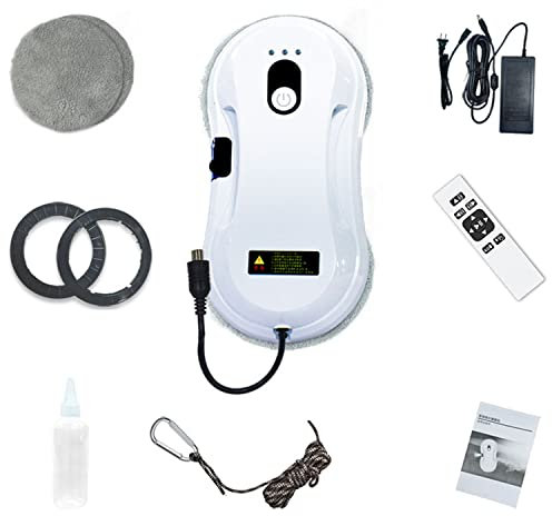 CraftNestUK Window Cleaner Robot,smart Window Vacuum Cleaner with Automatic Water Spray,glass Cleaning Robot with Remote Control