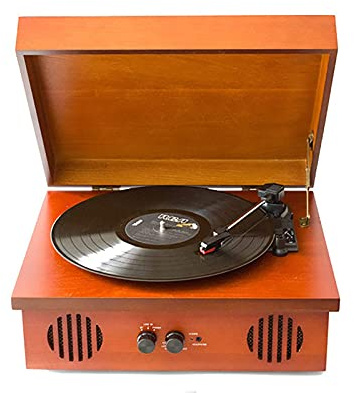 ZJFHEYUO Phonographe, Tourne-Disque, phonographe, Tourne-Disque Portable, Gramophone
