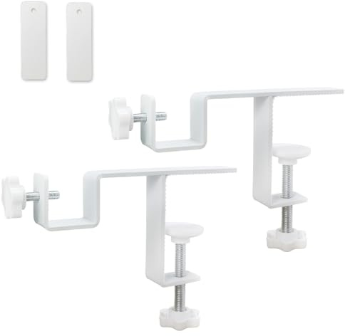 LAZTZQ Internal Curtain Rod Set 0.8-2.3 Inch Wide Track (External Available 0.8-4 Inch Wide Track), No Drilling Required, Tool-Free,Magnetic Curtain Hooks, White 2 Pieces (US Patent Application)