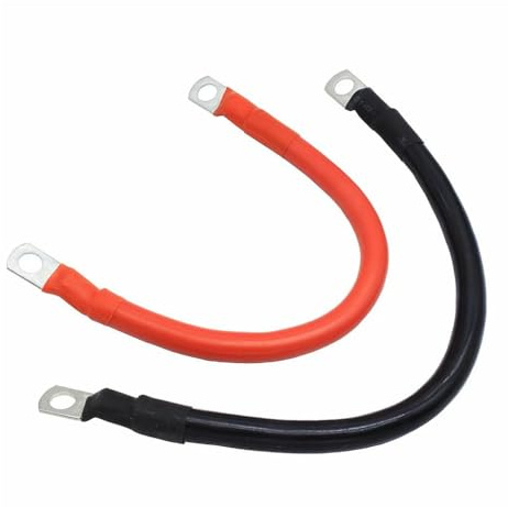 QUXVUIS Connettore batteria per impieghi gravosi 2 pezzi con capicorda rosso Sostituzione installazione diretta corrente nominale 120A