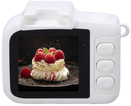 Oreilet Digital Camera, 2MP 1080P Video Resolution CCD Vlog Camera with Color Screen, for Travel Photography and Daily Recording, Boys Girls Teens Adults