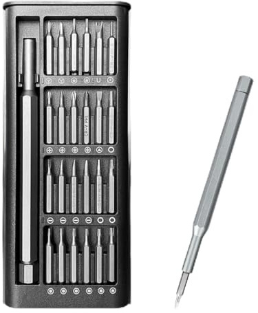 Feinmechaniker Werkzeug Set, Mini Schraubendreher Set mit S2 Lang Bits, Präzisions Schraubendreher Set Reparatur Werkzeug Kit mit Torx T5 T6 T8 T9 für Handy, Brillen, Uhren, Laptop