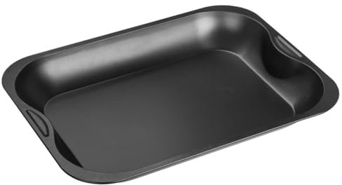 ZENKER Rustidera o Bandeja para Asados y Repostería en acero con revestimiento antiadherente Ilag, 40x30x5cm, 1ud.