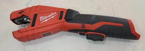 Milwaukee 2471-20 M12 Kabelloser Lithium-Ionen-Rohr- und Rohrschneider, 500 U/min, verstellbar von 0,95 cm bis 2,5 cm Durchmesser (Batterie nicht im Lieferumfang enthalten, nur Elektrowerkzeug)