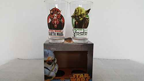 Star Wars Set of Two Glasses 16 Oz (473ml)