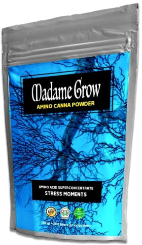 MADAME GROW - Fertilizzante Organico - Protezione delle Piante - Aminoacidi Naturali - 100 GR