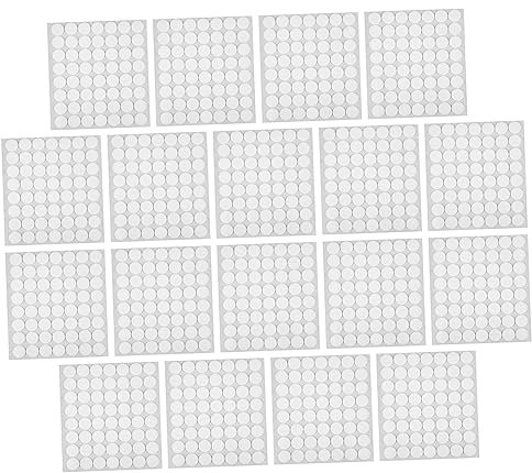 MAGICLULU 18blätter Doppelseitige Runde Klebepunkte Bastelkleber Zum Selbermachen Für Wanddekoration Scrapbooking Tagebücher Karten Grußkarten Einladungen Diy-bastelarbeiten