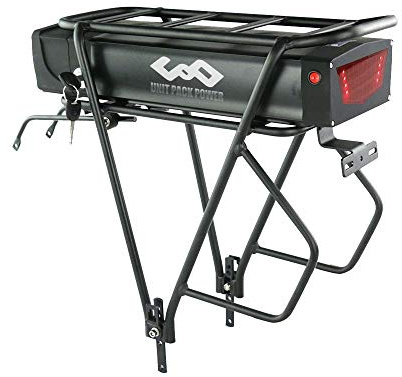 48V 20Ah Batería de Bicicleta eléctrica con portaequipajes - Batería de Iones de Litio Adecuada para Kits de conversión de Bicicletas eléctricas de 1000w 750w 500W