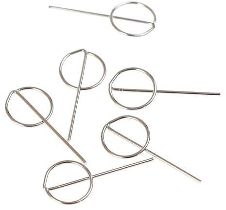 MJ Vision 6 Pack SIM Card Ejector Pin, Universal, Set of 6 Pins