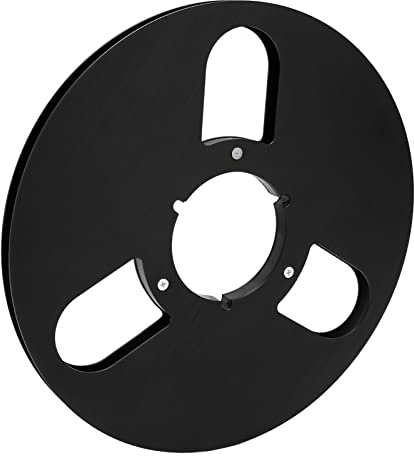 Carrete de Cinta Vacío, Carrete Vacío de Apertura de 1/4 de 10 Pulgadas, 3 Orificios, Cinta de Sonido de Carrete Abierto de Aleación de Aluminio, Pieza de Máquina de Apertura de