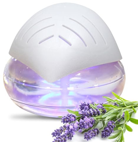 Dayear Air Filter Aroma Diffuser Ioniser with 30ml Essential Oils, Water Air Purifier & Colour Changing LED Light, Air Freshener Humidifier Aromatiser for Home & Bedroom