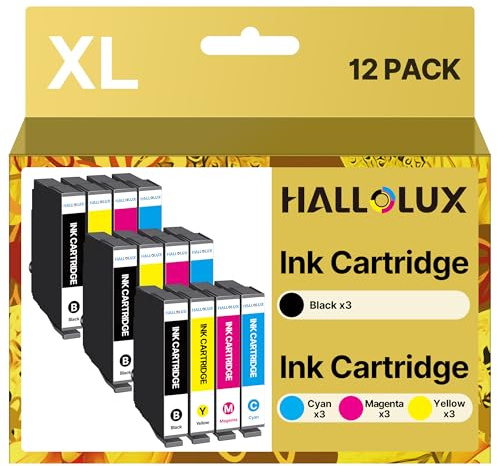 HALLOLUX Kompatibel für 604 Patronen Kompatibel für 604XL Multipack für Epson XP 3200 Druckerpatronen für XP 2205 XP 4200 XP 3205 XP 4205 Workforce WF 2930 WF 2935 WF 2910 (12er-Pack)