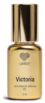 Lovely “Victoria” Colla Professionale per Extension Ciglia – Ultra-Rapida 0,5-1s, Tenuta 8 Settimane, Minima Evaporazione, Resistente a Umidità e Cambiamenti Climatici – Serie Royal
