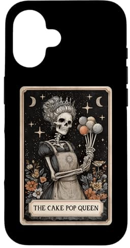The Cake Pop Queen Carte de Tarot Motif Lune sorcière Coque pour iPhone 16