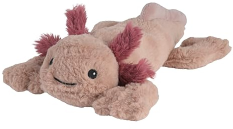 Warmies® Värmekudde/mjuk leksak Minis Axolotl avtagbar hirs lavendelfyllning 20 cm 280 g (exklusiv Warmies-design för Greenlife Value)