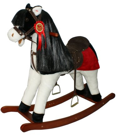Sweety Toys 3679 XXL gunghäst dröm gungdjur häst mycket ädel