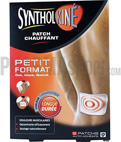 EG Labo SyntholKiné Patch Auto Chauffant Petit Format Douleurs Musculaires x2