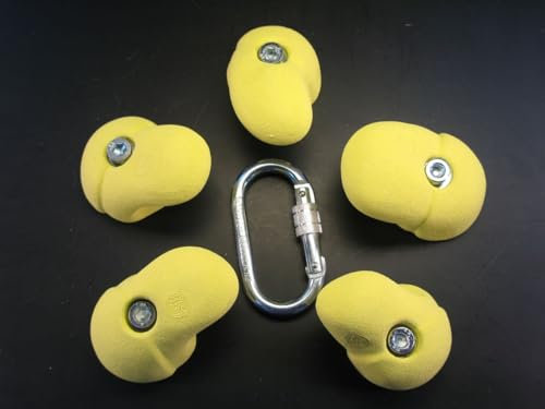 Klettergriffe Set Aneto 5 Stück - KS 306-310 (Schwarz)