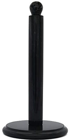 Radicaln Marble Paper Towel Holder White Kitchen Towels Rack Handmade Paper Roll Holder with Stand - Wrapping Paper Holder Towel - Hand Towel Rack Holder