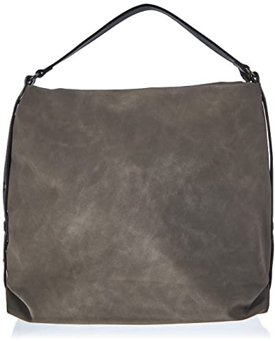TOM TAILOR- Gila, Damen, Schultertasche, one size, Grau, 39x16x31 cm