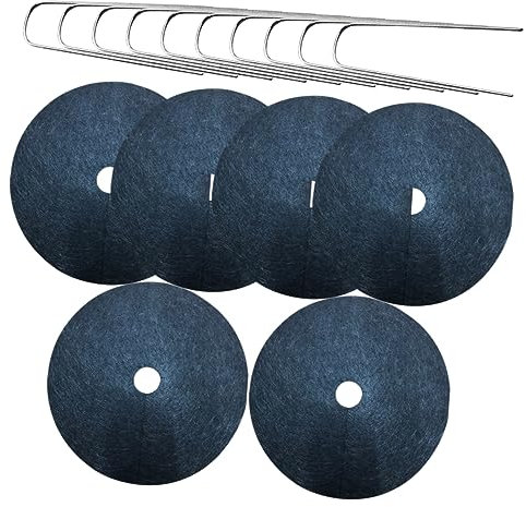 INOOMP Garden Weed Membrane Pegs Grass Ground Cover Sturdy Non-woven Fabric Garden Accessory