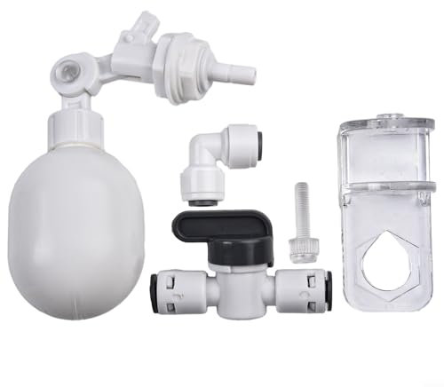 YUANGANG Automatic Water Fill Valve For Aquarium Tank Acrylic Float Ball Shut Off Float Ball Valve For Aquarium Fish Sump Tank