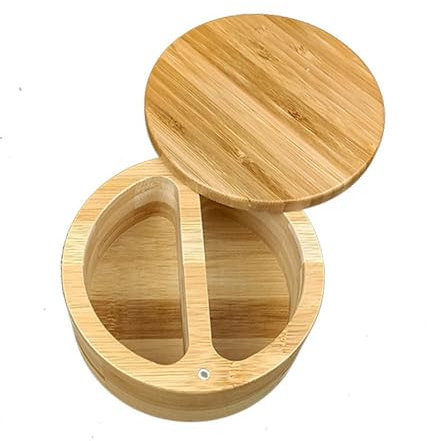 GLETSF Salero, Contenedor De Condimentos, Caja De Almacenamiento Reutilizable, Cilindro De Cocina, Botella De Condimentos para Fiestas, Hogar, Cafeterías, Doble Compartimento