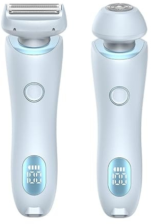 boulina glisse pro damen Epilierer Damen Elektrischer Rasierer, IPX7 wasserdichter Intimrasierer für Bikinizone, Achseln, Beine & Arme