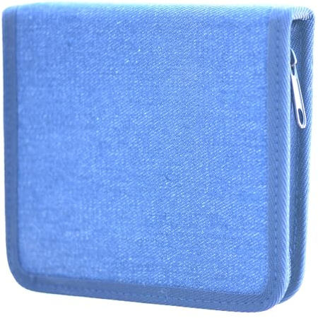leere Globuli Taschenapotheke nach Dr. Bach aus Jeans Stoff, 40 Plätze, vegan