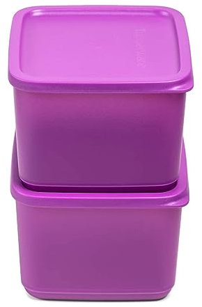 Tupperware Plastic Cubix 1L Sf2-Op Fk - Multicolore