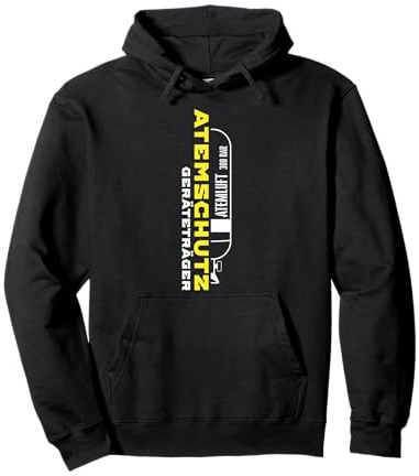 Feuerwehr Atemschutz Feuerwehrmann Geräteträger Geschenk Pullover Hoodie