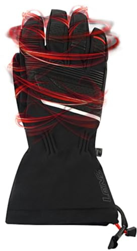 Lenz 6.0 Finger Cap Värmebar handske, schwarz, L