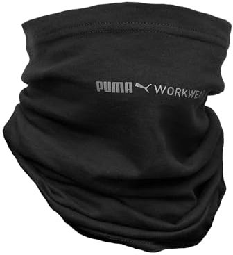 PUMA WORK WEAR Damen und Herren Multifunktionstuch - Schlauchschal - Halswärmer - Winddicht - Ideal für die Outdoor Arbeit - Carbon