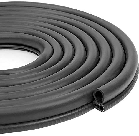 SDLDEER Joint de porte de voiture - En caoutchouc - Protection contre les intempéries - Pour voitures, bateaux, camping-cars, camions et applications domestiques (3m)