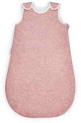 Ehrenkind® Ganzjahres-Schlafsack Rund mit Wollfüllung | 100% Bio-Baumwolle mit 100% Wolle Füllung Baby-Schlafsack | OEKO-TEX