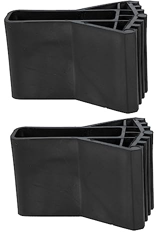 OSALADI 2 Piezas Pies Antideslizantes De Escalera Gorros Para Patas De Escalera Nivelador De Pata De Escalera Cubierta De Pies De Escalera Partes De La Escalera Caucho Pliegue Suite